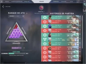 Conta IMORTAL 1 com várias skins + conta lol gold 3 - Valorant
