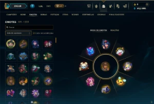 Conta League of legends Skins raras Pax Sivir, Kayle Juiza LOL