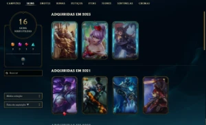 Conta League Of Legends, Icones Raros 2012 E 2013 LOL