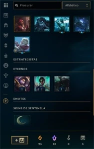 conta smurf diamante 4 - League of Legends LOL