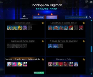 Conta LA-Omega com Bloom Boa e Barata - Digimon Masters Online DMO