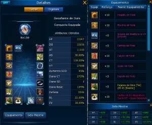 Conta LA-Omega com Bloom Boa e Barata - Digimon Masters Online DMO