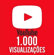 1000 Visualizações [YOUTUBE] - Redes Sociais
