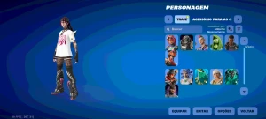 Conta fortnite c 54 skins Full acesso