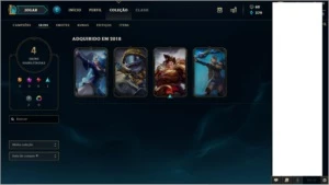 CONTA LVL 30 PRATA 1 COM 12 WINS - League of Legends LOL