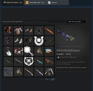 Conta Pubg 2 Skins Progressiva E 1 Batllestat, Prime Csgo...