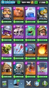 Conta Clash Royale NV 10