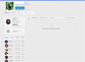 LOL - Conta bronze 1 - League of Legends