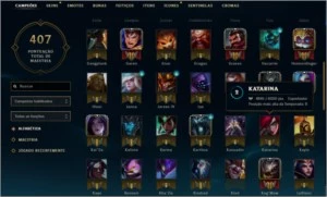 Conta Platina 5 gold na s6 platina na s7 e platina 5 s8 - League of Legends LOL