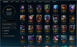 Conta Platina 5 gold na s6 platina na s7 e platina 5 s8 - League of Legends LOL