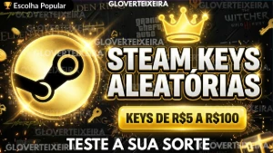Steam Keys Aleatórias | Steam Key De Jogos R$05,00 A R$100