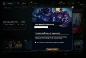 Conta ouro 4 com 22 Champs e 1 Skins + 3 Fragmentos - League of Legends LOL