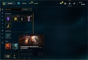 Conta ouro 4 com 22 Champs e 1 Skins + 3 Fragmentos - League of Legends LOL