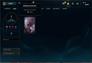 Conta ouro 4 com 22 Champs e 1 Skins + 3 Fragmentos - League of Legends LOL