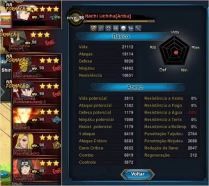 Conta Naruto Online +180k de fc - Outros