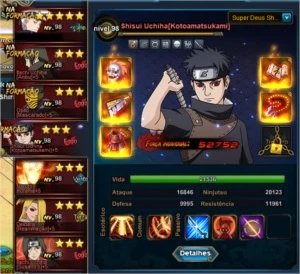 Conta Naruto Online +180k de fc - Outros