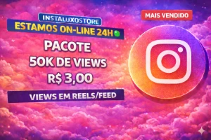 Instagram Visualizações em Reels - Redes Sociais
