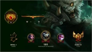 LoL Conta Gold - League of Legends