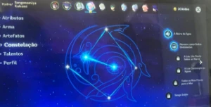 Conta Genshin com mais de 10 5* estrelas. - Genshin Impact
