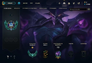 Conta PLATINA 4 - Win 65% - LOL (league of legends) ELOMOON