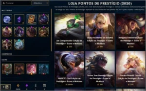 Conta com várias míticas - League of Legends LOL