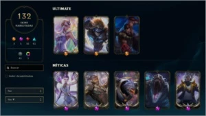 Conta com várias míticas - League of Legends LOL