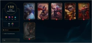 Conta com várias míticas - League of Legends LOL