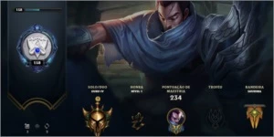 Conta com várias míticas - League of Legends LOL