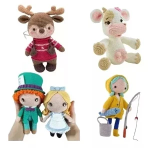 Pack 8000 Receitas Amigurumi 2025 + Apostilas + Vídeos - Outros