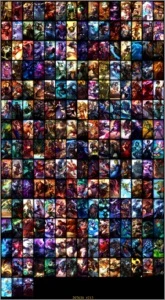 Conta Ouro V - Todos os champ - 214 Skins - League of Legends LOL