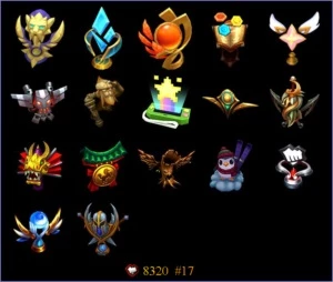 Conta Ouro V - Todos os champ - 214 Skins - League of Legends LOL