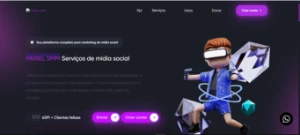 [CONSTRUÇÃO] Site de Serviçõs SMM + LOGO do site - Redes Sociais