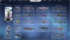 Conta valorant full skins