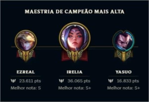 CONTA OURO 3 LVL 43 MENOR PREÇO - League of Legends LOL