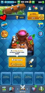 Conta 7 anos Clash Royale, todas lendárias e um campeão