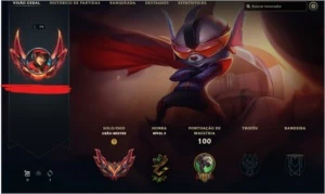 CONTA GRÃO-MESTRE NO LOL SEM E-MAIL VERIFICADO - League of Legends