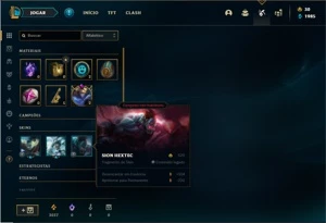 Conta Diamante 2 com 75 PDL, 30 Champs e 4 Skins + 3 Fragmen - League of Legends LOL