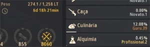 BDO SA 706 GS // Guru 39 em culinária // 4 Acc PEN - Black Desert