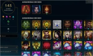 Conta Riot Games 2015 ( LOL + VAL ) - League of Legends