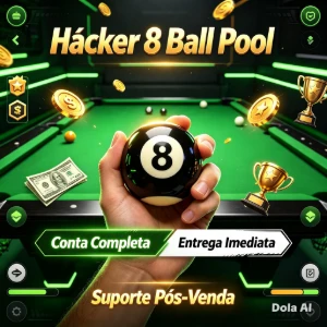 Conta 8 Ball Pool — Nível alto / Itens raros