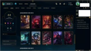 Conta League of legends, Plat 3 45Skins 91 Campeoes LOL