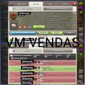 CLÃ NÍVEL 17 - Clash of Clans