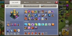 CV14 95% FULL | MUITOS ITENS MÁGICOS C/ PASSE DA TEMPORADA - Clash of Clans
