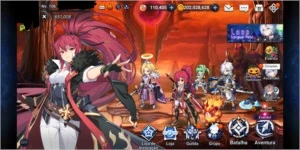 Conta Grand Chase Mobile Brasil Lvl 106