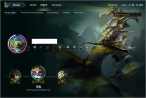 Conta League of Legends - UNRANKED - Level 28 + Champs LOL