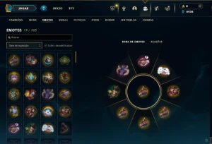 Conta LoL Plat 4 MMR bom, preço baixo e negociável - League of Legends