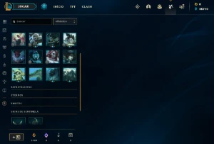 Conta FERRO 4 - LOL (league of legends) ELOMOON