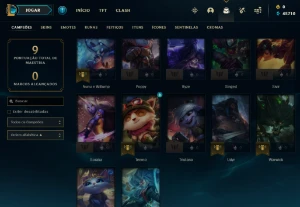 Conta FERRO 4 - LOL (league of legends) ELOMOON