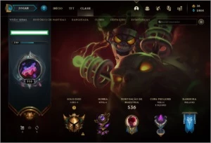 Conta LoL Gold 2 (Main Jungler) - League of Legends