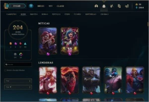 Conta LoL Gold 2 (Main Jungler) - League of Legends